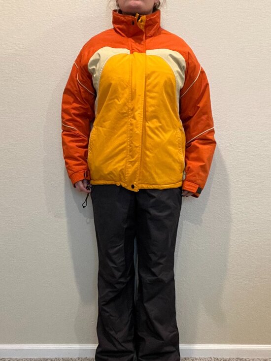 Active Jackets & Blazers - Active Ski/Snowboard Jacket Orange Size M